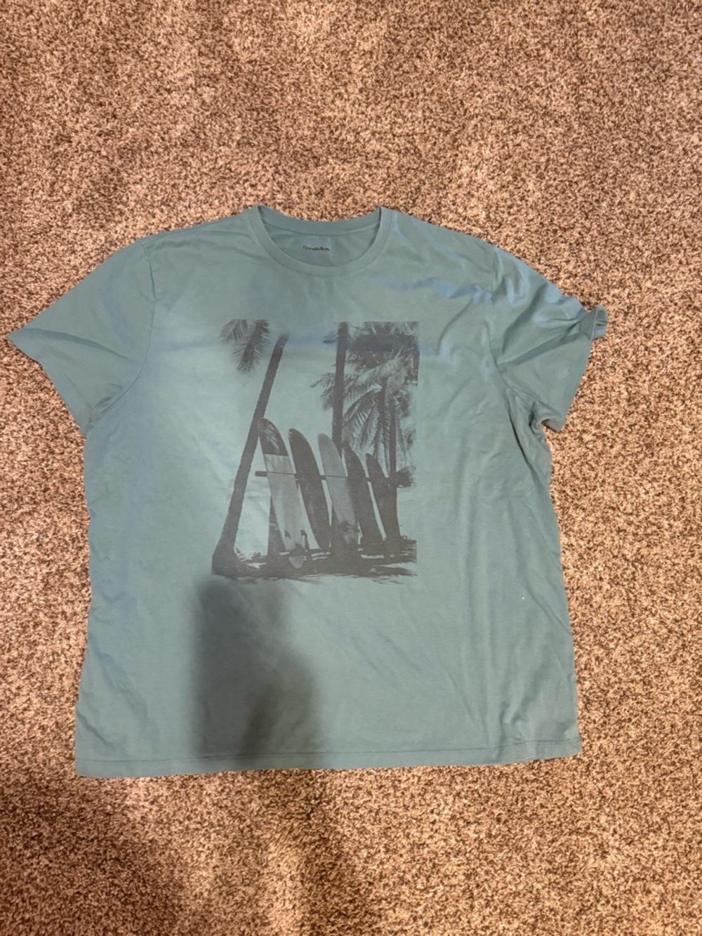 Goodfellow & Co Teal Crew Neck T-Shirt